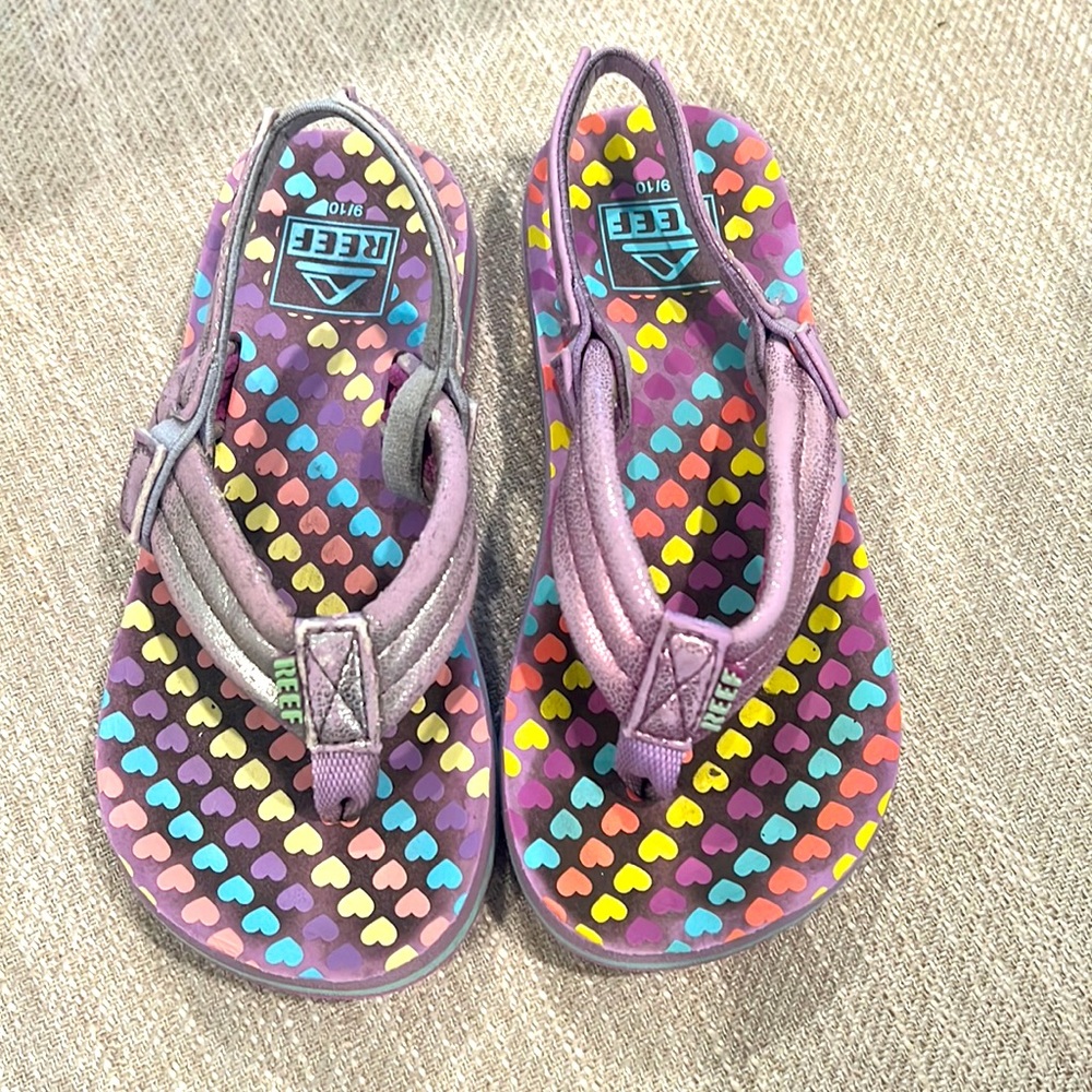 Reef sandals 9/10 kids